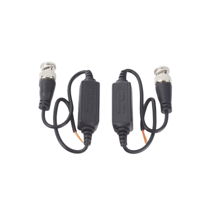 tt-101-f-turbo-ext Kit de Transceptores (Baluns) para EXTERIOR TurboHD Hasta 4K HD-TVI / HD-CVI / AHD / CVBS / COAXITRON / AUDIO POR COAXITRON / Menu OSD / CONECTORES 100% COBRE / Con Cable RF Blindado. Distancia de hasta 200 m en 4K. Calidad PREMIUM