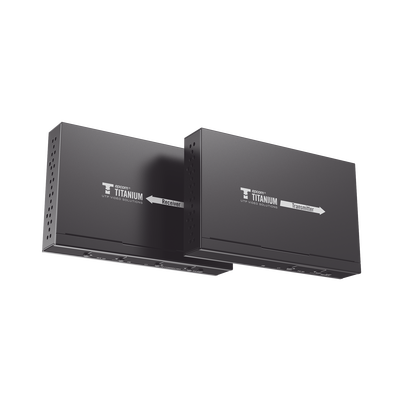 tt-383-matrix-4-0 Kit Extensor MATRICIAL HDMI para distancias de 120 metros | Resolución 1080P @ 60Hz | Cat6 | Soporta 100 TX de entrada e Ilimitados RX en la salida | Control por PC, Control Remoto y Botón | Compatible con Switch IGMP.