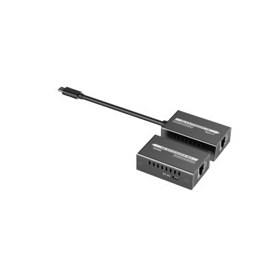 tt600th Extensor Mini 4K120Hz USB-C a HDMI | Transmisión 18 Gbps | Distancia 60m 4K@60Hz | HDR10 / HDCP 2.2 | Protección ESD ±8KV | Alimentación por Fuente de Señal
