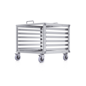 UniFi Rack Móvil de 6 Unidades, incluye 1 patchpanel de 24 puertos Gigabit, no requiere herramientas para armarse, incluye ruedas.
