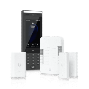 ua-g3-sk-gate Kit de Inicio de Control de Acceso UniFi / Hub Gate / Intercomunicador G3 / Adaptador PoE++ / Extensores de Par Trenzado