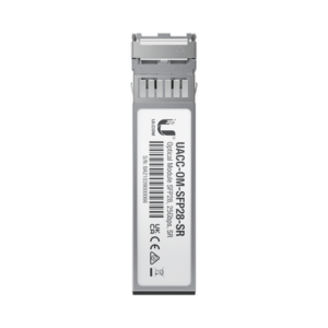 uacc-om-sfp28-sr Transceptor de fibra óptica multimodo SFP28 hasta 25 Gbps con 2 conectores LC, hasta 100 mts