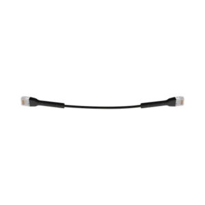 uc-patch-rj45-bk UniFi Ethernet Patch Cable Cat6 de 22 cm (8.66 pulgadas), Color Negro