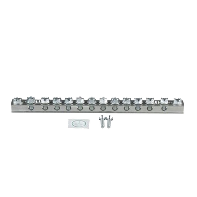ugb20-414-12 Barra de conexión a tierra STRUCTUREDGROUND™ Cal 14 a 4 Awg, 12 Barrenos