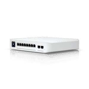 usw-enterprise-8-poe UniFi Switch Empresarial Capa 3 de 8 Puertos PoE 802.3af/at 2.5G + 2 Puertos 1/10G SFP+, 120W, Pantalla Informativa