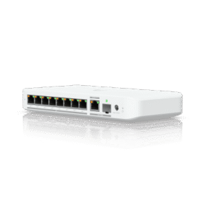 usw-flex-2-5g-8-poe USW Flex 2.5G PoE Switch de 8 Puertos 2.5GbE PoE++, con un Puerto de Enlace Ascendente Combinado RJ45/SFP+ de 10 GbE (No incluye Adaptador ca/cc)