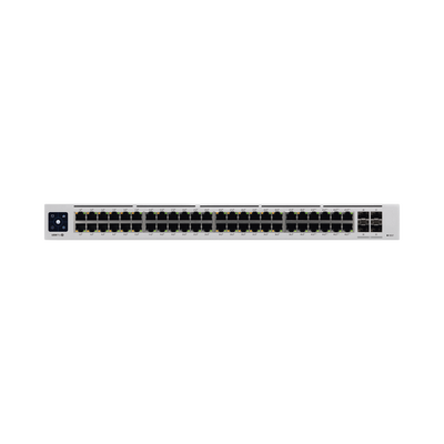 usw-pro-48-poe UniFi Switch USW-Pro-48-POE Gen2, Capa 3 de 48 puertos PoE 802.3at/bt + 4 puertos 1/10G SFP+, 600W, pantalla informativa
