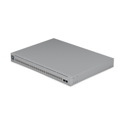 usw-pro-max-24-poe UniFi Switch Pro Max 24 POE, 24 puertos (8 puertos POE++ 2.5 GbE y 16 puertos GbE POE+), 2 puertos SFP+ 10G, 400W, pantalla táctil