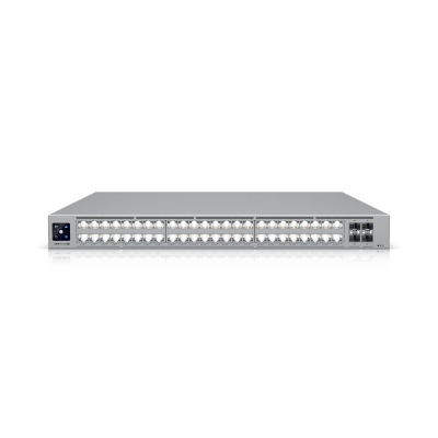 usw-pro-xg-48-poe UniFi Switch USW-Pro-XG-48-PoE / Capa 3 / 48 puertos PoE+++ (32 × 10 GbE, 16 × 2,5 GbE) + 4 puertos SFP28 25 G / 1080 W PoE total