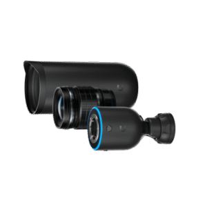 uvc-ai-dslr UniFi Protect AI DSLR – Cámara 4K PoE+ para Interior/Exterior con Sensor de Alta Sensibilidad, Lente Fija Gran Angular de 17 mm y Analítica Avanzada por IA
