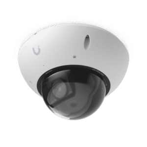 uvc-g6-pro-dome-w UniFi Protect G6 Pro Dome – Cámara 4K PoE+ Antivandálica y Todo Clima con Motor de IA Multi-TOPS, Zoom Óptico 2.36× y Sensor CMOS 1/1.2 y Visión Noctura IR de Largo Alcance
