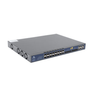 v1600-d16 OLT de 16 puertos EPON con 12 puertos Uplink (4 puertos Gigabit Ethernet + 4 puertos SFP + 4 puertos SFP+) , hasta 1,024 ONUS