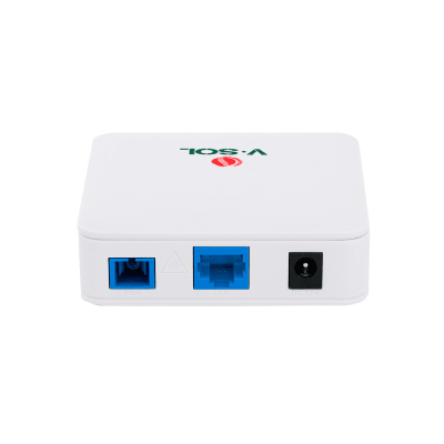 v2801q ONU Bridge Dual GPON/EPON con 1 Puerto SC/UPC + 1 puerto LAN 2.5Gigabit