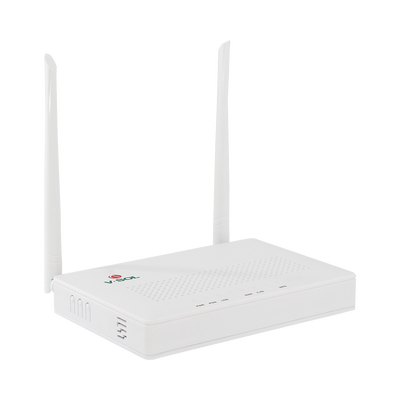 v2804n-z ONU Dual G/EPON con Wi-Fi en 2.4 GHz + 4 puertos LAN Gigabit, hasta 300 Mbps vía inalámbrico