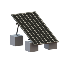 vektor8r1m Montaje para Panel Solar, Riel "8" de 1400mm para Módulos con Espesor de 35mm, Velocidad de Viento Máx. 136km/h (20° a 45°)
