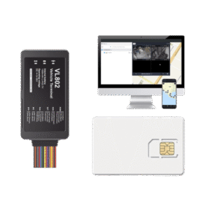 vl802kit2 Kit localizador vehicular / 4G LTE / BLE / RS485 / Audio dos vias (requiere accesorios) / incluye SIM500MB2Y y Plataforma EPCOMGPSCODE / Compatble con UL212 Sensor ultrasonico