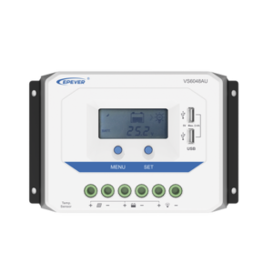 Controlador Solar de Carga PWM 12/24V/36/48V 60 A 60 A, Salida USB, con Display