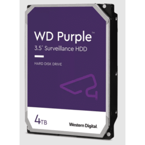 wd44purz Disco Duro WD Purple Surveillance / 4TB / SATA 6Gb/s / 3.5" / Tecnología AllFrame / 180TB año Workload / Soporte 64 Cámaras HD / 16 Bays / Componentes Anti-Corrosión / 3 Años Garantía