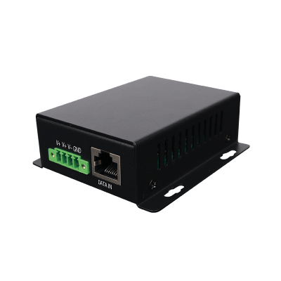 wi-poe62-24v Inyector PoE Industrial / Ideal para Aplicaciones Solares / Entrada 9-32 Vcc / Salida PoE pasivo 24V / Conexión plug and play / Ideales para Enlaces Inalámbricos (Ubiquiti, Cambium, Mimosa, MikroTik)
