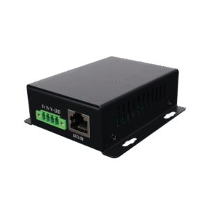 wi-poe62-48v Inyector PoE Industrial / Ideal para Aplicaciones Solares / Entrada 9-42 Vcc / Salida PoE 48V / Conexión plug and play / Ideales para Conectar Cámaras PoE