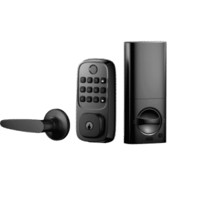 wl01 Cerradura Inteligente WiFi / Escáner de Huellas Dactilares / Teclado Numérico / Control por App / 8 Baterías AA / Bloqueo Manual y Automático / Compatible con Puertas 35-55 mm