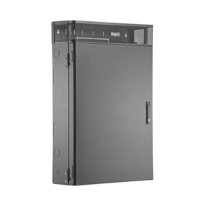 wme3bl Gabinete de Montaje en Pared TrueEdge™, Con 3 UR para Equipo Activo y 3 UR para Paneles de Parcheo, Fabricado en Acero, Color Negro