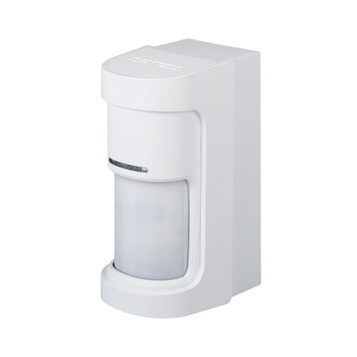 wxs-ram Detector de Movimiento / 180° de Detección / Panorámico / Cableado, alimentado a baterías / 100% Exterior / Compatible con cualquier panel de alarma/ Serie SHIELD