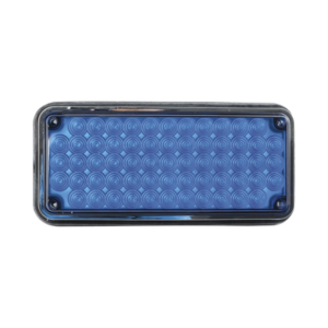 Luz de advertencia de 7x3", Color Azul, Ideal para ambulancias