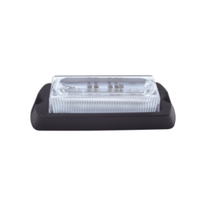 x13-w Luz Auxiliar Ultra Brillante X13 de 4 LEDs, Color Claro, con mica transparente