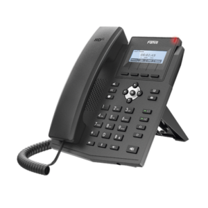 x1sg Teléfono IP empresarial para 2 lineas SIP con pantalla LCD, Puertos Gigabit, Códec Opus, conferencia de 3 vías, PoE.