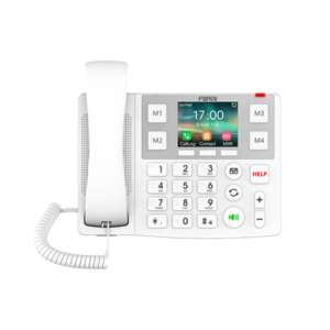 x305 Teléfono IP Wi-Fi Botones Braille Grandes diseñado para hospitales, Asilos, Bluetooth Integrado