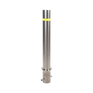 Bolardo Fijo de Acero Inoxidable de 900 mm de Altura / Ideal para aplicaciones delimitaciones de automóviles