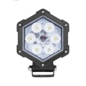 Luz de Trabajo Ultra brillante, 6 Led, 2200 Lumenes, 30 watts, 12-24 Vcc