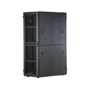 xg84522bs0001 Gabinete FlexFusion para Centros de Datos, 45 UR, 800 mm de Ancho, 1200 mm de Profundidad, Fabricado en Acero, Color Negro