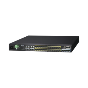 xgs3-24242-v3 Switch Core Capa 3, 24 Puertos SFP 100/1000X, 8 Puertos Compartidos Gigabit Ethernet, 4 Puertos SFP de 10 Gbps