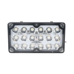 Luz de Escena de 6X3", Color Claro, Ideal para Ambulancias y Vehiculos de Trabajo