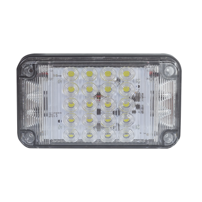 xlte2345w Luz de Advertencia de 7X4", Color Claro, Con Luces de Trabajo, Ideal para Ambulancias