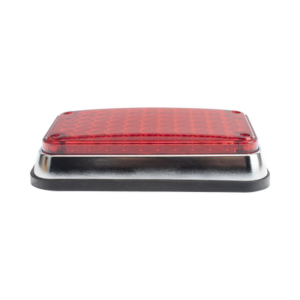 Luz de Advertencia de 6X4", Color Rojo, Ideal para Ambulancias