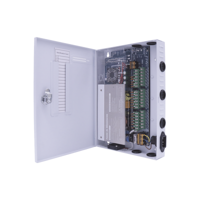 xp18dc30ud Fuente PREMIUM / 11-15 V / 18 canales / 30 A / Alta tecnología en seguridad / Doble ventilador / Hasta 1.85 Amperes por Salida / Filtro de Ruido por canal / Diseño de alta gama.