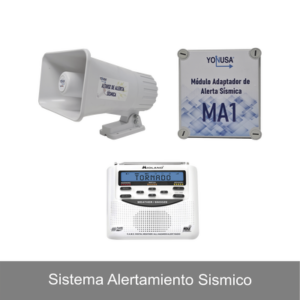 KIT de Alertamiento SISMICO con Audio Oficial SASMEX