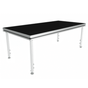 Tarima modular para escenario | 2 metros x 1 metro | aluminio