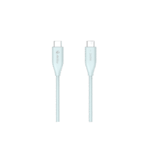 Cable de Carga USB-C a C 1.5 Metros / Tecnología GaN (Nitruro de Galio) / Fast-Charging  / Potencia 240W / Velocidad Transferencia 480 Mbps / Material Silicona No Tóxica /  Conector Aluminio Anodizado