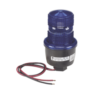 Luz de advertencia LED serie Streamline, 120 Vca, color Azul