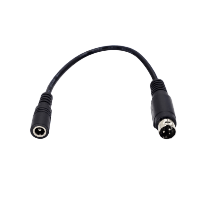 pl3din Adaptador de Corriente DC Jack 5.5mm x 2.1mm a Mini-DIN de 3 Pines
