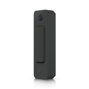 UVC Doorbell Lite – Videoportero Compacto 5 MP PoE con Visión Nocturna IR, Audio Bidireccional y Diseño Resistente al Clima, Color Negro