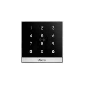 Teclado de Control de Acceso + Bracket de Instalación / Administración 100% en la Nube / Interfaz WEB / POE / Lector Prox 125 kHz / MIFARE 13.56MHz / NFC / APP Smart Plus / Control de 1 Puerta / PIN Para Visitas / IP65