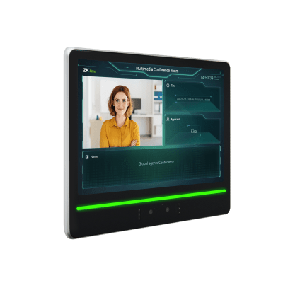 facekioskh10a Terminal de Verificación Facial / Pantalla Táctil 10.1" / Autenticación Dual Rostro-Tarjeta / Cámara Binocular 2MP WDR / Capacidad 10,000 Rostros / WiFi 2.4 GHz / Android 7.1