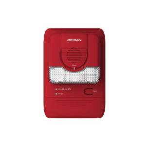 (HikFire) Alarma de Sonido y Luz / Comunicación LoRa / Alarma ≥ 85 dB / Instalación en Pared