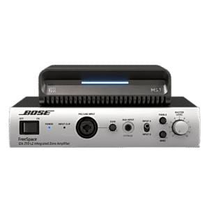 KIT Amplificador IZA250LZ y Streamer de Audio Modular MS.1 | PoE + USB-C | HDMI eARC + Óptica + RCA | Bluetooth LE Audio | WiFi | Control4-Crestron-Elan-RTI-URC-Savant-Lutron | AirPlay2-GoogleCast-SpotifyConnect