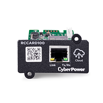 rccard100 Tarjeta de Monitoreo Remoto para UPS CyberPower Modelos PR, OL, OR y PDUs con Tarjeta de Expansión